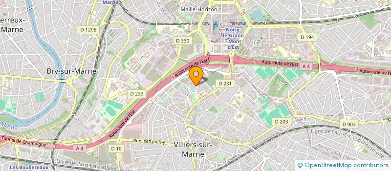 localisation de l'entreprise TRANSDAWS à VILLIERS-SUR-MARNE