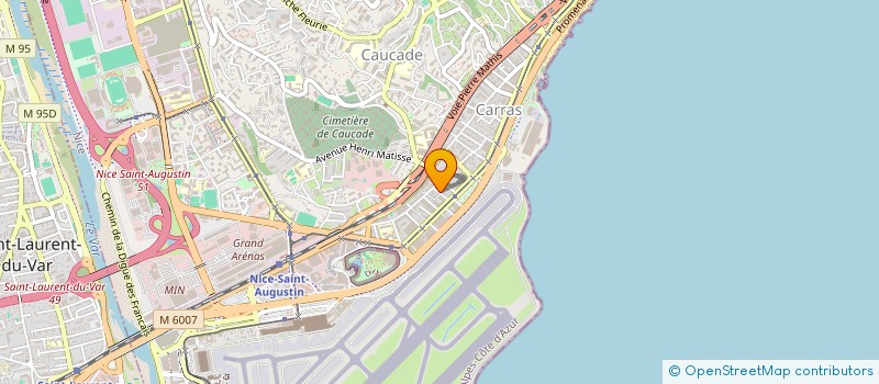 localisation de l'entreprise TRANSDEV AZUR BIKE à NICE