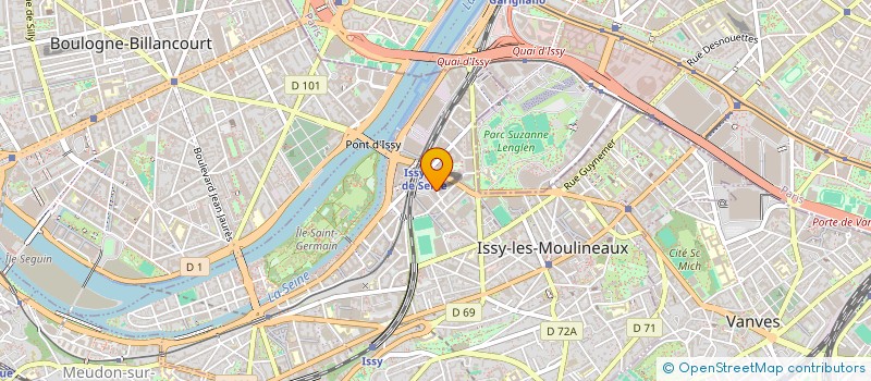 localisation de l'entreprise TRANSDEV BIKES à ISSY-LES-MOULINEAUX