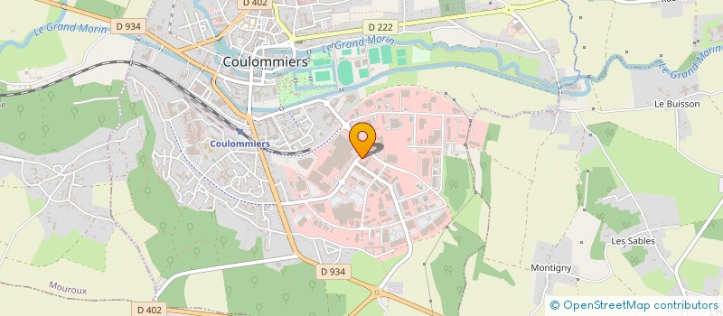 localisation de l'entreprise TRANSDEV BRIE ET DEUX MORIN à COULOMMIERS