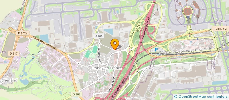 localisation de l'entreprise TRANSDEV CARGO  ROISSY-EN-FRANCE