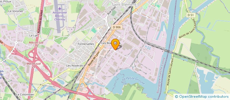 localisation de l'entreprise TRANSDEV MACONNAIS BEAUJOLAIS  MACON