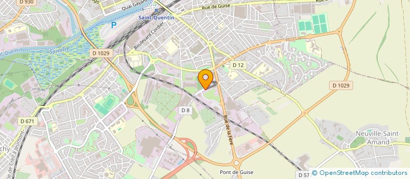 localisation de l'entreprise TRANSDEV MOBILITES DU SAINT QUENTINOIS à SAINT QUENTIN