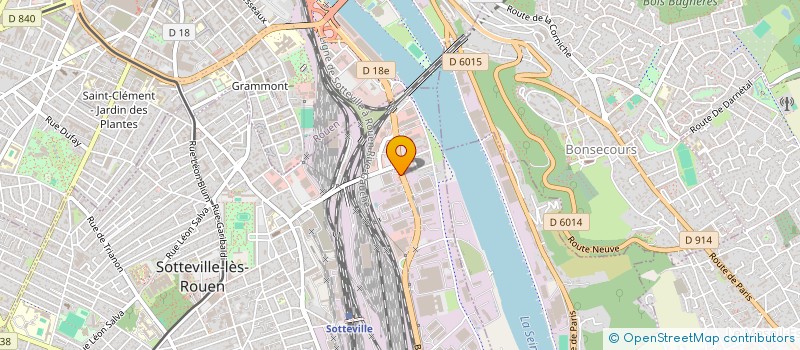 localisation de l'entreprise TRANSDEV MONT SAINT MICHEL à SOTTEVILLE-LES-ROUEN
