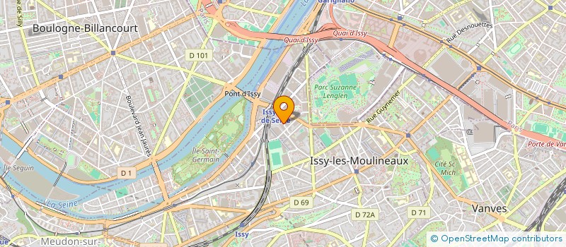 localisation de l'entreprise TRANSDEV NORD SEINE SAINT DENIS à ISSY-LES-MOULINEAUX