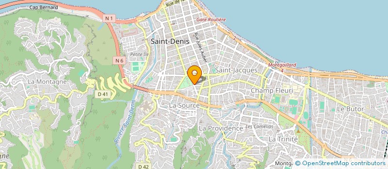 localisation de l'entreprise TRANSDEV OUTRE MER à SAINT-DENIS