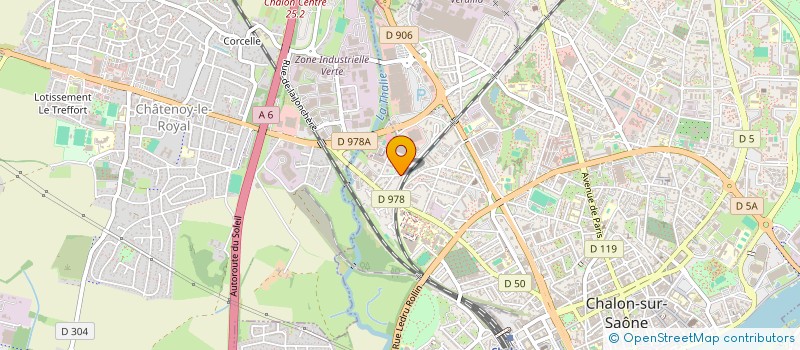 localisation de l'entreprise TRANSDEV STAC  CHALON-SUR-SAONE