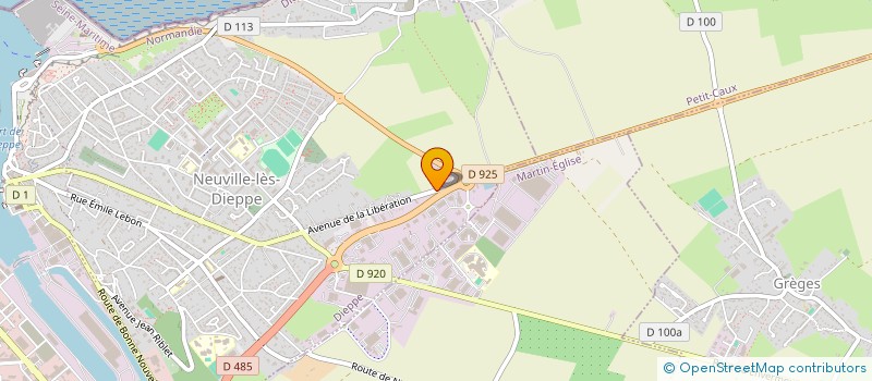 localisation de l'entreprise TRANSDEV URBAIN DIEPPE  DIEPPE