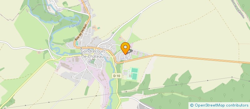 localisation de l'entreprise TRANSDIM à GONDRECOURT-LE-CHATEAU
