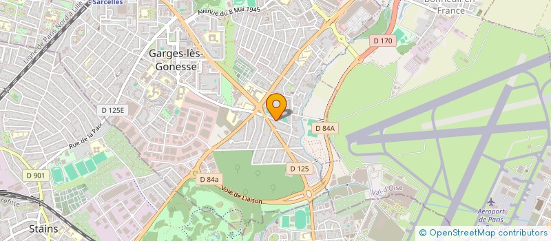 localisation de l'entreprise TRANSDJAZ à GARGES-LES-GONESSE
