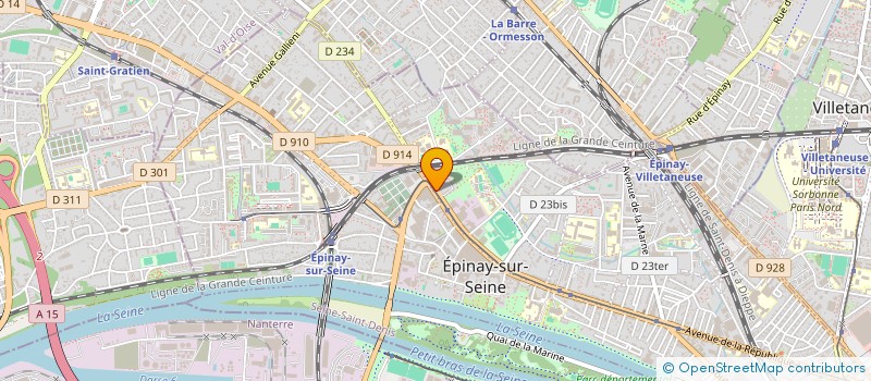 localisation de l'entreprise TRANSEKOYA à EPINAY-SUR-SEINE