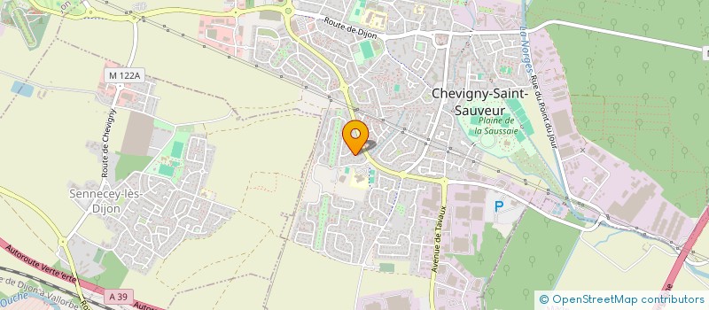 localisation de l'entreprise TRANSELAB21 à CHEVIGNY-SAINT-SAUVEUR