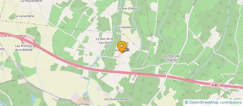 localisation de l'entreprise TRANSEPT  ANGE