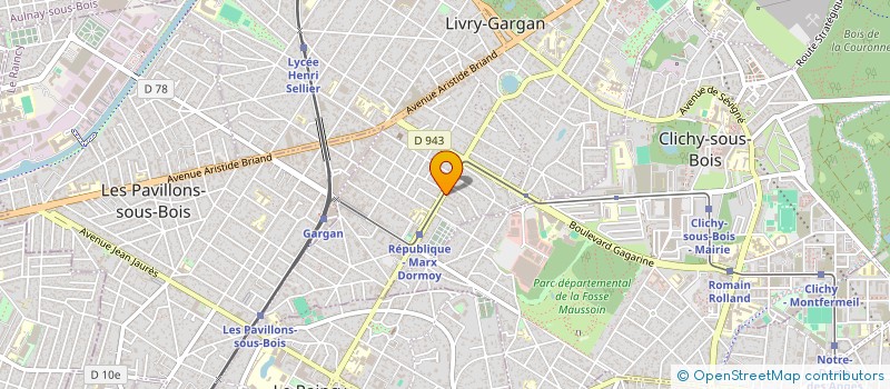 localisation de l'entreprise TRANSERGENT  LIVRY-GARGAN