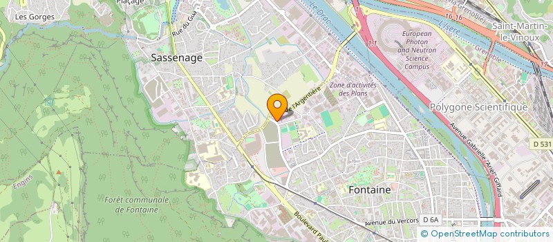 localisation de l'entreprise TRANSERVICES  FONTAINE