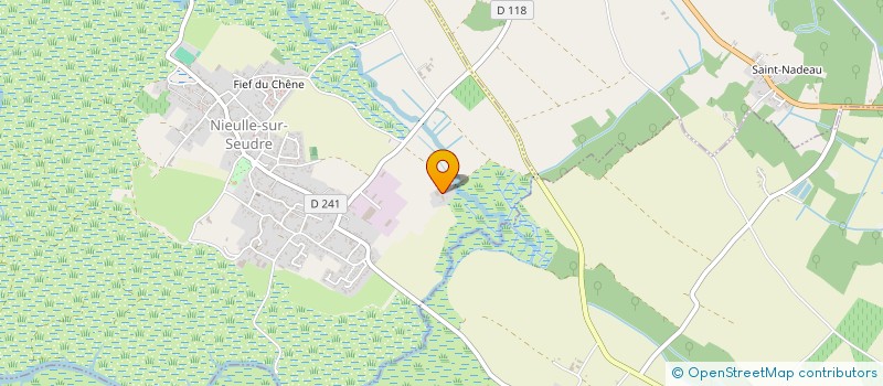 localisation de l'entreprise TRANSEUDRE SARL à NIEULLE-SUR-SEUDRE