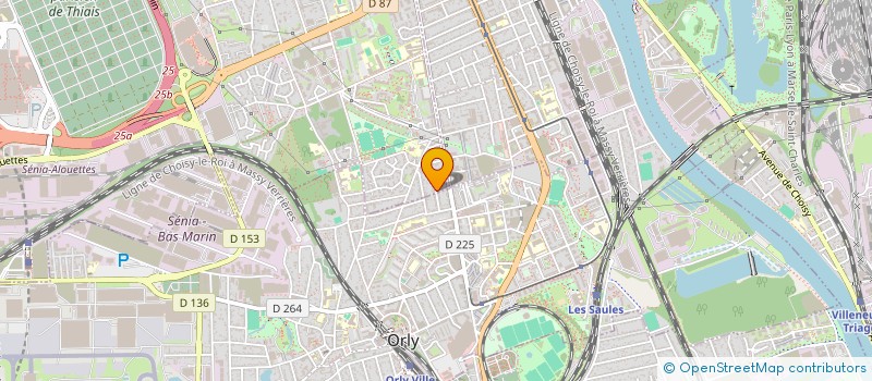localisation de l'entreprise TRANSEUROP à THIAIS