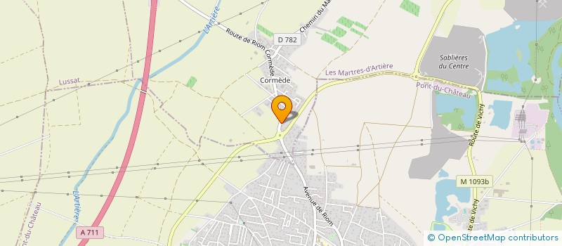 localisation de l'entreprise TRANSEUROPORT EXPRESS  LES MARTRES-D'ARTIERE