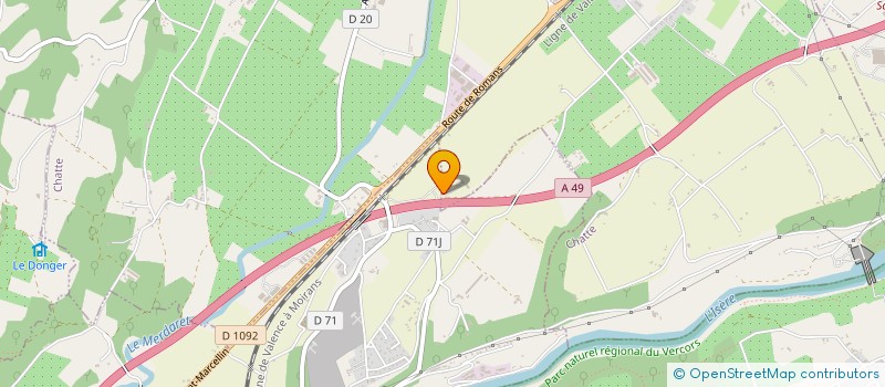 localisation de l'entreprise TRANSEVOLUTION LOGISTICS à CHATTE