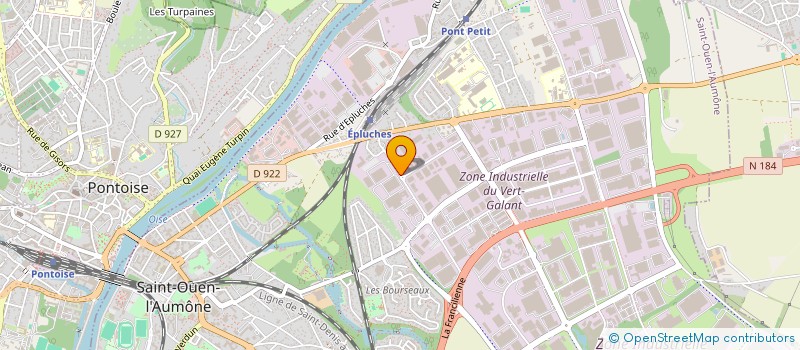 localisation de l'entreprise TRANSEXPO à SAINT-OUEN-L'AUMONE