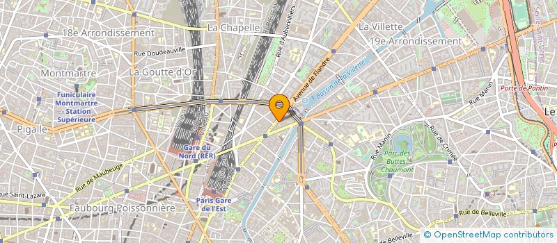 localisation de l'entreprise TRANSEXPRESS à PARIS
