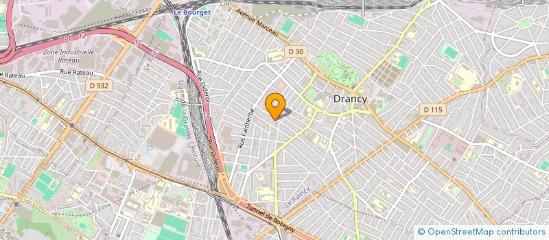 localisation de l'entreprise TRANSEYNIAC à DRANCY