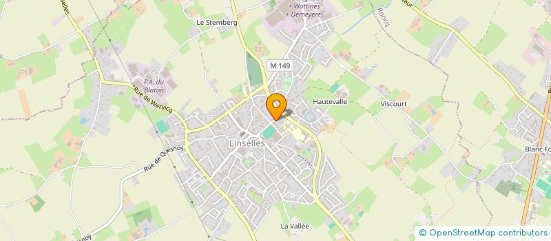 localisation de l'entreprise TRANSF'HOME  LINSELLES