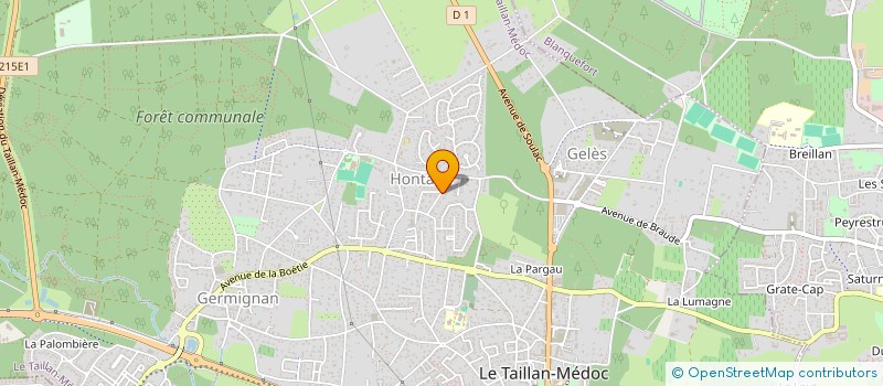 localisation de l'entreprise TRANSFERT à LE TAILLAN-MEDOC