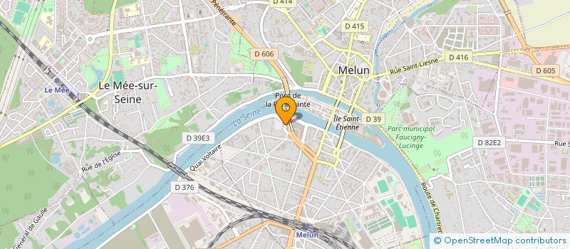 localisation de l'entreprise TRANSFERT MEDIA à MELUN