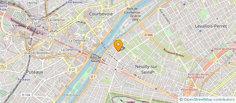 localisation de l'entreprise TRANSFERT ORGANISATION PRODUCTION à NEUILLY SUR SEINE