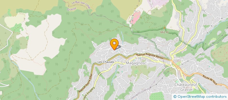 localisation de l'entreprise TRANSFERT PRO AZUR  GRASSE