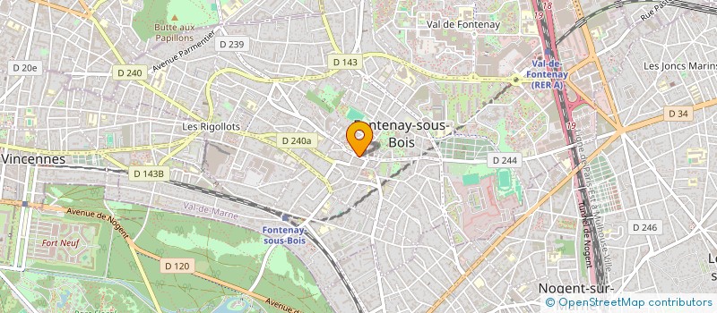 localisation de l'entreprise TRANSFERT VIDEO PRODUCTIONS à FONTENAY-SOUS-BOIS