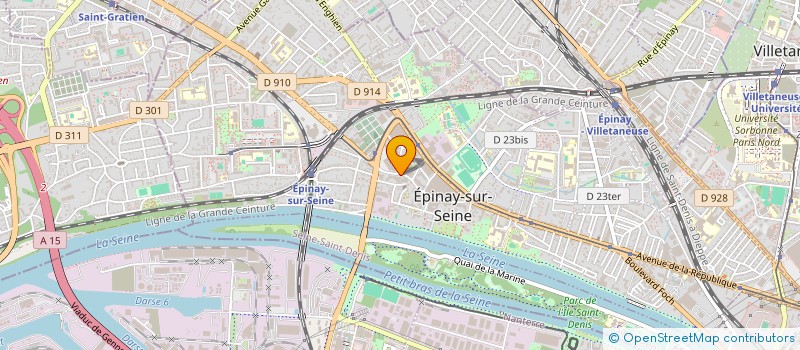 localisation de l'entreprise TRANSFERTS ET COMPETENCES à EPINAY-SUR-SEINE