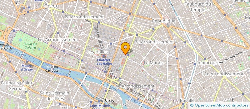 localisation de l'entreprise TRANSFERTS LASER EXPRESS  PARIS