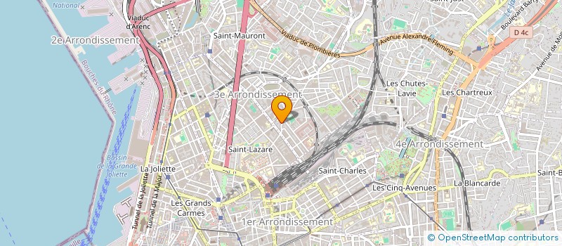 localisation de l'entreprise TRANSFIDEM DEMENAGEMENTS à MARSEILLE
