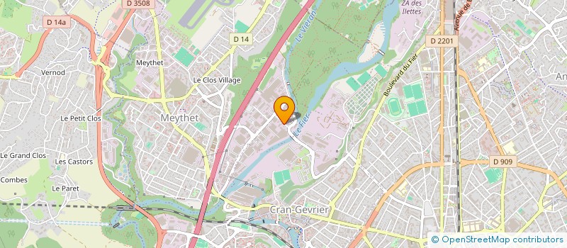 localisation de l'entreprise TRANSFIER à ANNECY