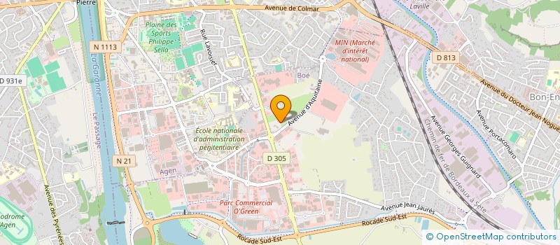 localisation de l'entreprise TRANSFIL  BOE