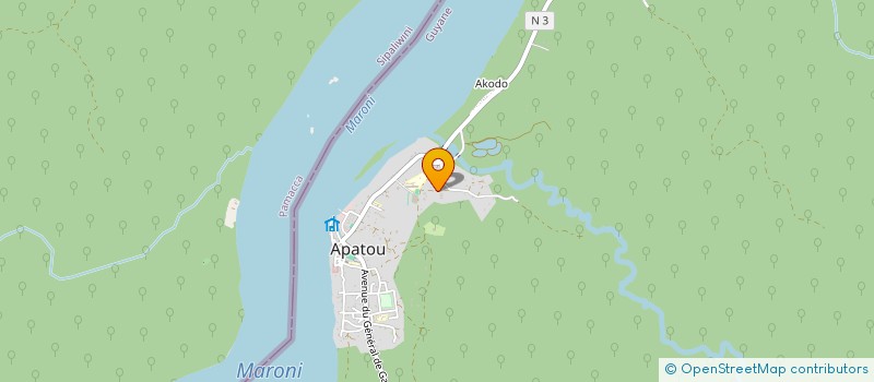 localisation de l'entreprise TRANSFLUGUY  APATOU
