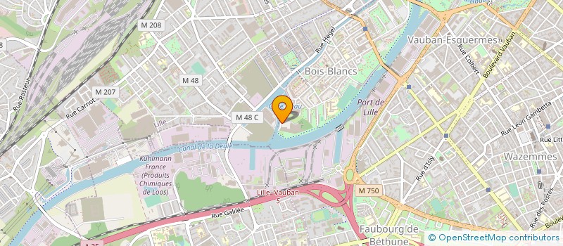 localisation de l'entreprise TRANSFO + à LILLE