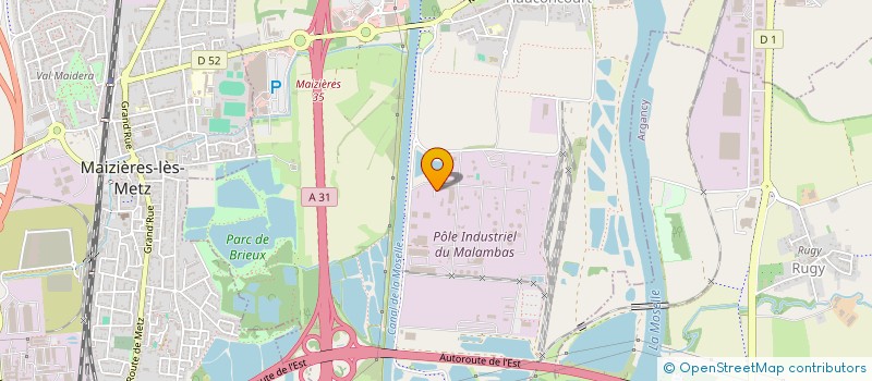 localisation de l'entreprise TRANSFO EST  HAUCONCOURT