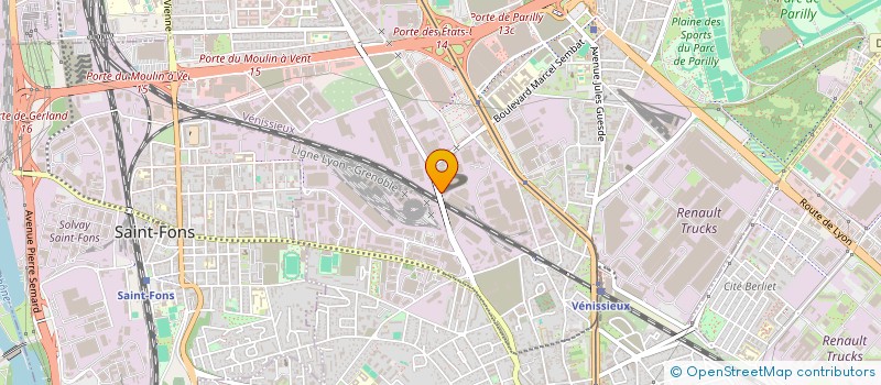 localisation de l'entreprise TRANSFO LAB  CHASSE-SUR-RHONE