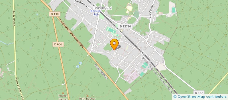 localisation de l'entreprise TRANSFOR'MISSIONS à BOIS-LE-ROI