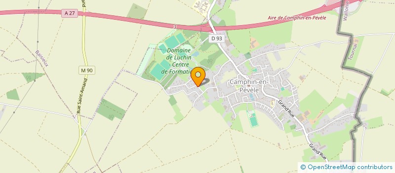 localisation de l'entreprise TRANSFORBETTER à CAMPHIN-EN-PEVELE