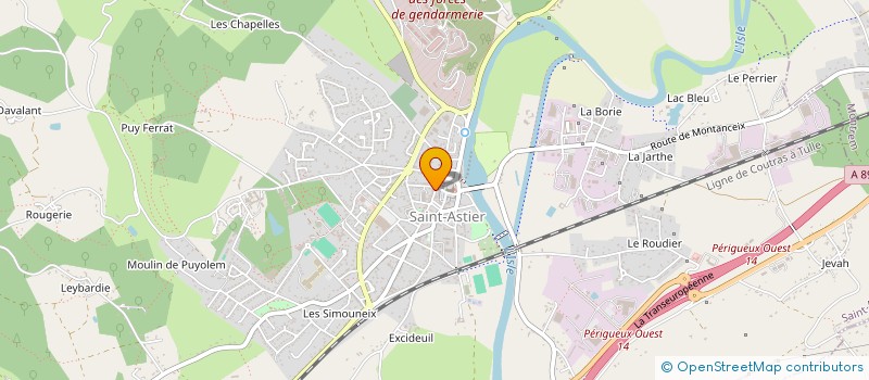 localisation de l'entreprise TRANSFORM  SAINT-ASTIER