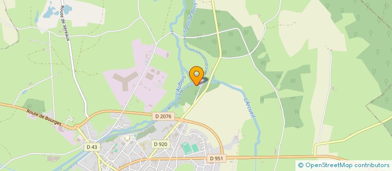 localisation de l'entreprise TRANSFORM'BOIS'18  MORNAY-SUR-ALLIER