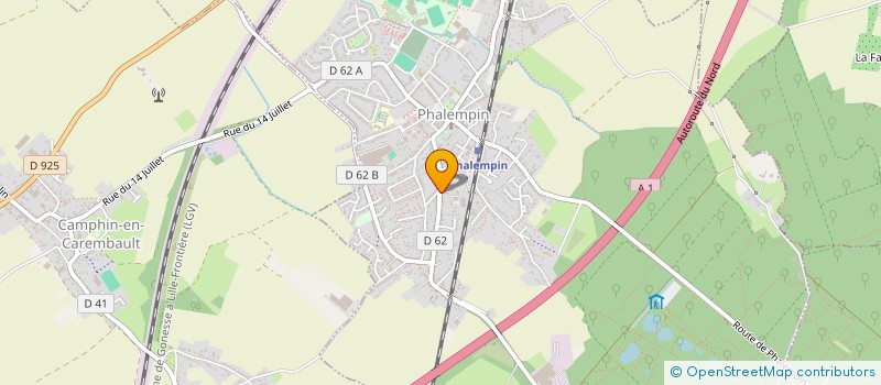 localisation de l'entreprise TRANSFORM CONDITIONNEMENT INDUSTRIELS  PHALEMPIN