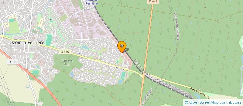 localisation de l'entreprise TRANSFORM METAL  OZOIR-LA-FERRIERE