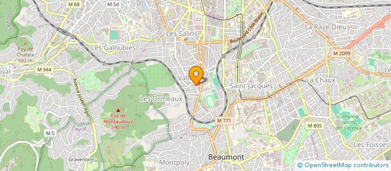 localisation de l'entreprise TRANSFORM&MOA  CLERMONT-FERRAND