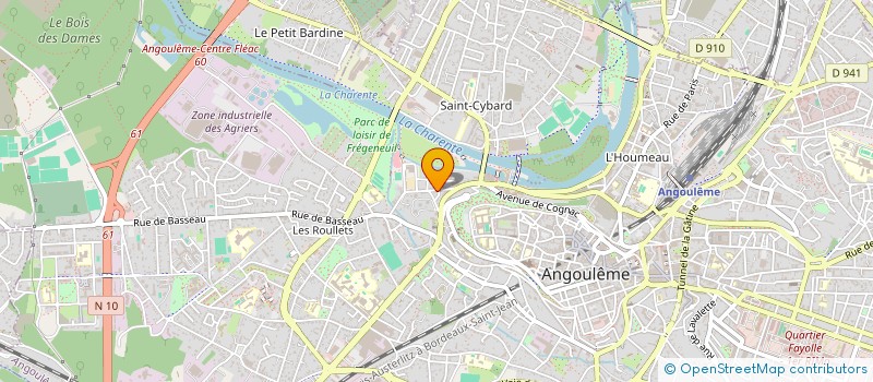 localisation de l'entreprise TRANSFORMATION ET TRAITEMENT DES METAUX à ANGOULEME