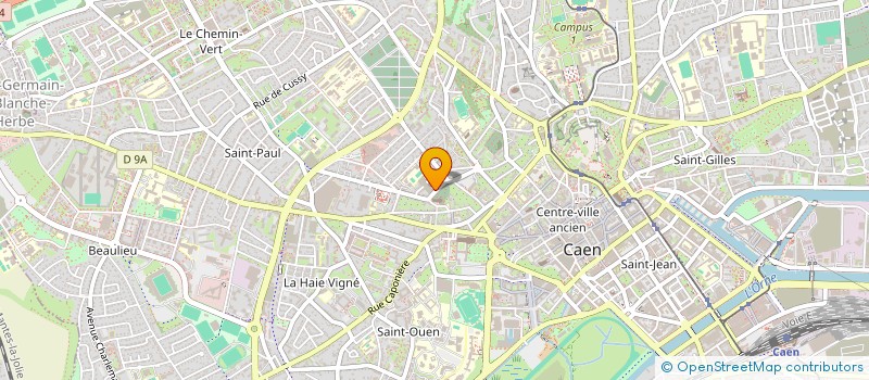 localisation de l'entreprise TRANSFORMATION NUMERIQUE à CAEN